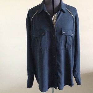 NWT!! Authentic Free People 100% tencel shirt